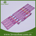 Fashion ECO friendly wristband with sublimation printing logo